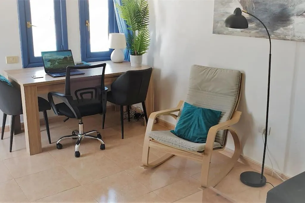 Central Corralejo With Terrace & Palm Trees 25Mb Wifi 0*,